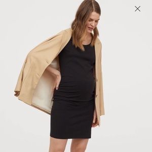 H&M Mama Jersey T Shirt Dress - Black - Size XS